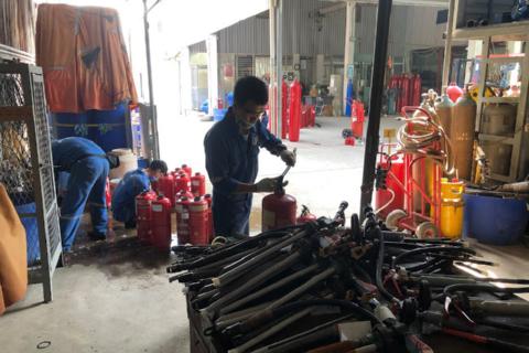 Fire Extinguisher Repairing