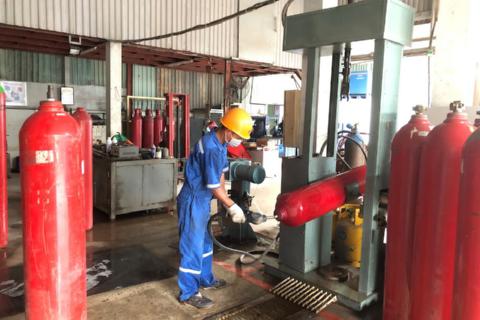 Hydrostatic test Pressure Cylinders